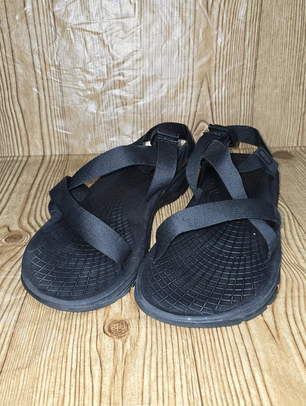 Men's Chaco Black Strappy Outdoor Waterproof  Sandals Size 14‎